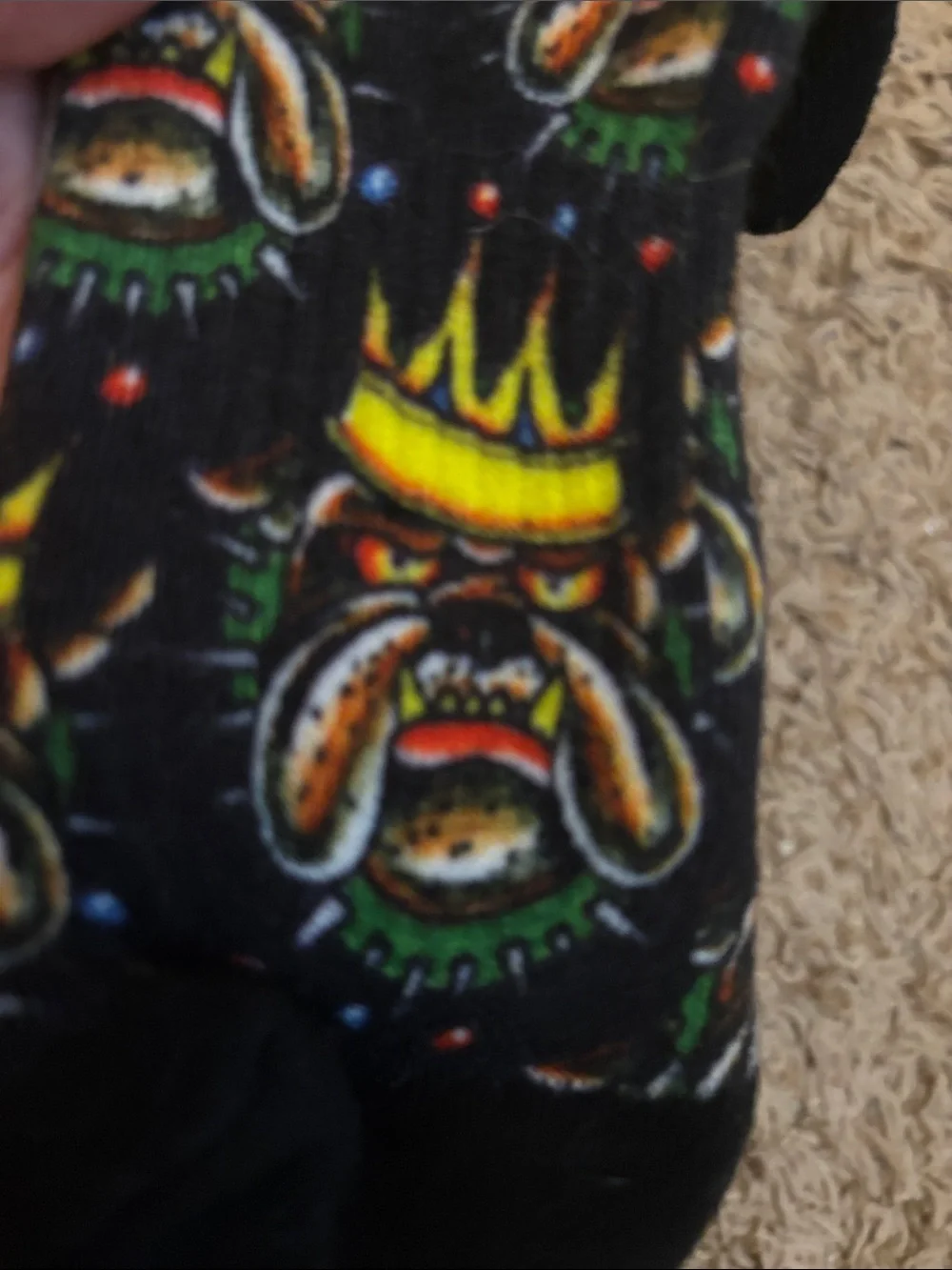 3 Pair Ed Hardy Crew Socks